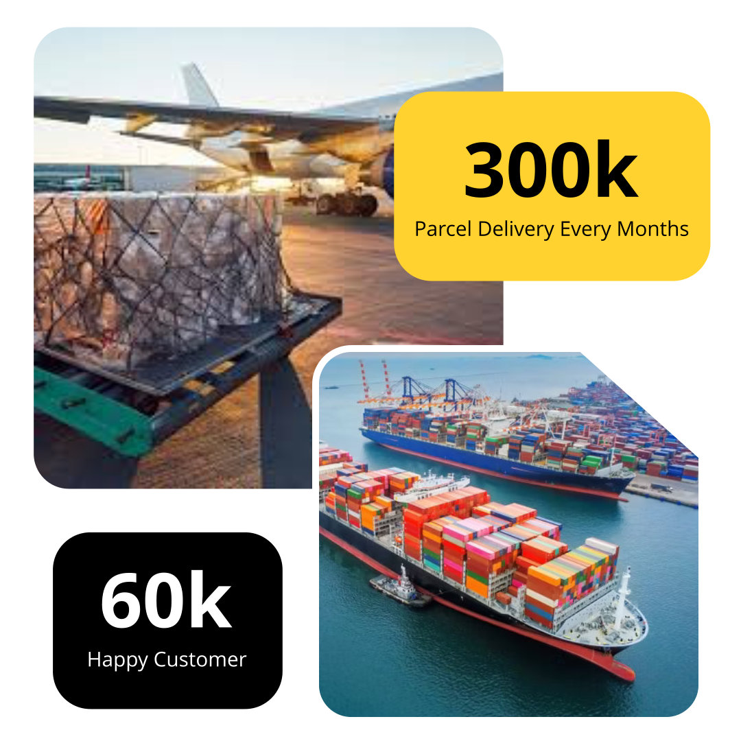 Logistics transport truck